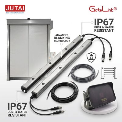 Operating Range 1-8m Safety Light Curtain Sensors Employing Infrared Photoelectric Detection Designed for Safety Barrier Applications