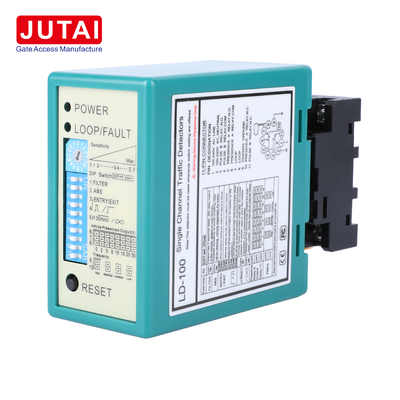 LD-100 LD-102 পার্কিং ব্যারিয়ার গেট এবং ইন্ডাস্ট্রিয়াল ডোরের জন্য একক চ্যানেল ভেহিকেল লুপ ডিটেক্টর