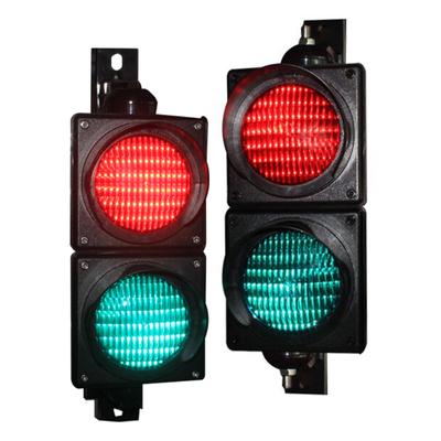 জুটাই JD112HF-C 100mm লাল এবং সবুজ LED ট্রাফিক সিগন্যাল লাইট পার্কিং বাধা গেট জন্য IP65 সুরক্ষা সঙ্গে