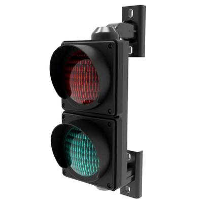 জুটাই JD112HF-C 100mm লাল এবং সবুজ LED ট্রাফিক সিগন্যাল লাইট পার্কিং বাধা গেট জন্য IP65 সুরক্ষা সঙ্গে