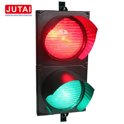 JUTAI JD112HF-C 100mm লাল এবং সবুজ LED ট্রাফিক লাইট IP65 পার্কিং বাধা গেট এবং যানবাহন প্রবেশদ্বার জন্য