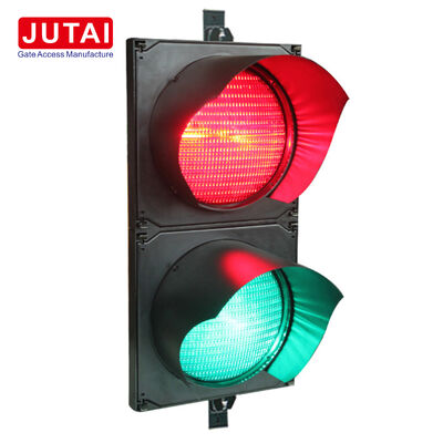 জুটাই JD112HF-C 100mm লাল এবং সবুজ LED ট্রাফিক সিগন্যাল লাইট পার্কিং বাধা গেট জন্য IP65 সুরক্ষা সঙ্গে