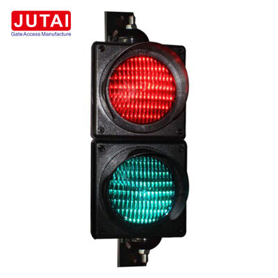 JD112HF-C ১০০মিমি লাল সবুজ LED ট্র্যাফিক সিগন্যাল লাইট OSRAM হাই পাওয়ার LED, ফ্রেনেল লেন্স এবং IP65 সহ পার্কিং ব্যারিয়ার গেট এবং যানবাহন অ্যাক্সেস নিয়ন্ত্রণের জন্য