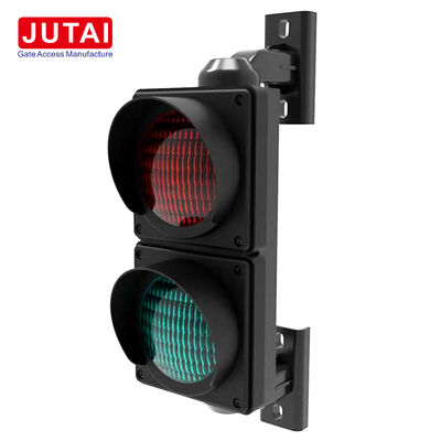 JD112HF-C ১০০মিমি লাল সবুজ LED ট্র্যাফিক সিগন্যাল লাইট OSRAM হাই পাওয়ার LED, ফ্রেনেল লেন্স এবং IP65 সহ পার্কিং ব্যারিয়ার গেট এবং যানবাহন অ্যাক্সেস নিয়ন্ত্রণের জন্য