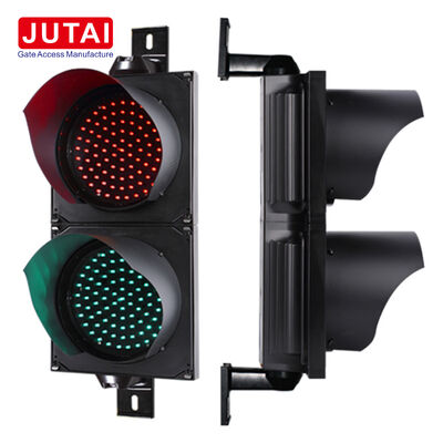 JD112HF-C ১০০মিমি লাল সবুজ LED ট্র্যাফিক সিগন্যাল লাইট OSRAM হাই পাওয়ার LED, ফ্রেনেল লেন্স এবং IP65 সহ পার্কিং ব্যারিয়ার গেট এবং যানবাহন অ্যাক্সেস নিয়ন্ত্রণের জন্য