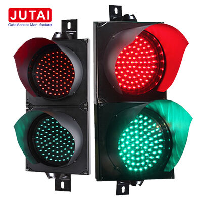 JD112HF-C 100mm লাল সবুজ LED ট্রাফিক সিগন্যাল লাইট OSRAM হাই পাওয়ার LED, ফ্রেসনেল লেন্স এবং IP65 পার্কিং বাধা গেট যানবাহন অ্যাক্সেস কন্ট্রোল জন্য